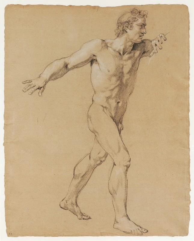 Studio per Daniele che fa arrestare i vecchi accusatori della casta Susanna - Arles ; musée Réattu